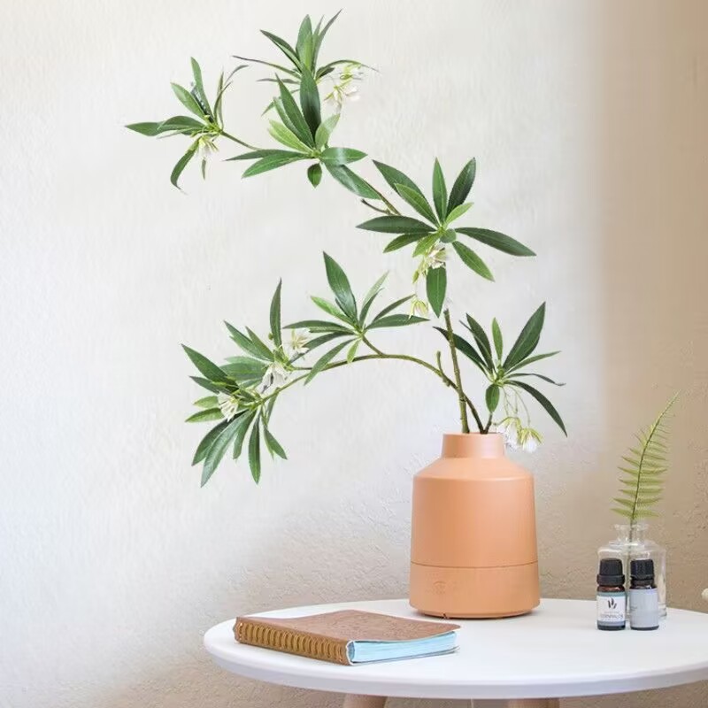 Dracaena Marginata - Ramo de mesa verde de imitación,