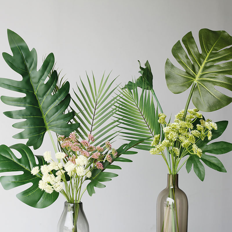 Planta Artificial de hoja de t - Monstera Adansonii reseña y precio