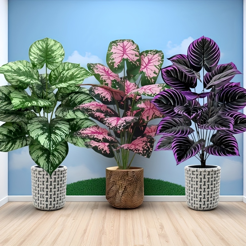 Juego de plantas verdes artifi - Monstera Adansonii reseña y precio