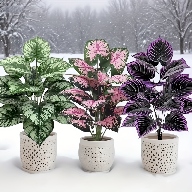 Juego de plantas verdes artifi - Monstera Adansonii reseña y precio