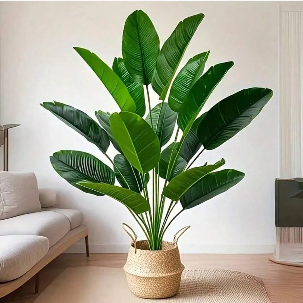 1 unidad de plantas artificial - Ficus Lyrata Tree reseña y precio