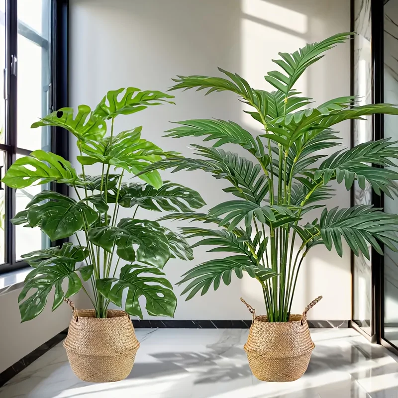 Plantas de palma artificiales  - Monstera Adansonii reseña y precio