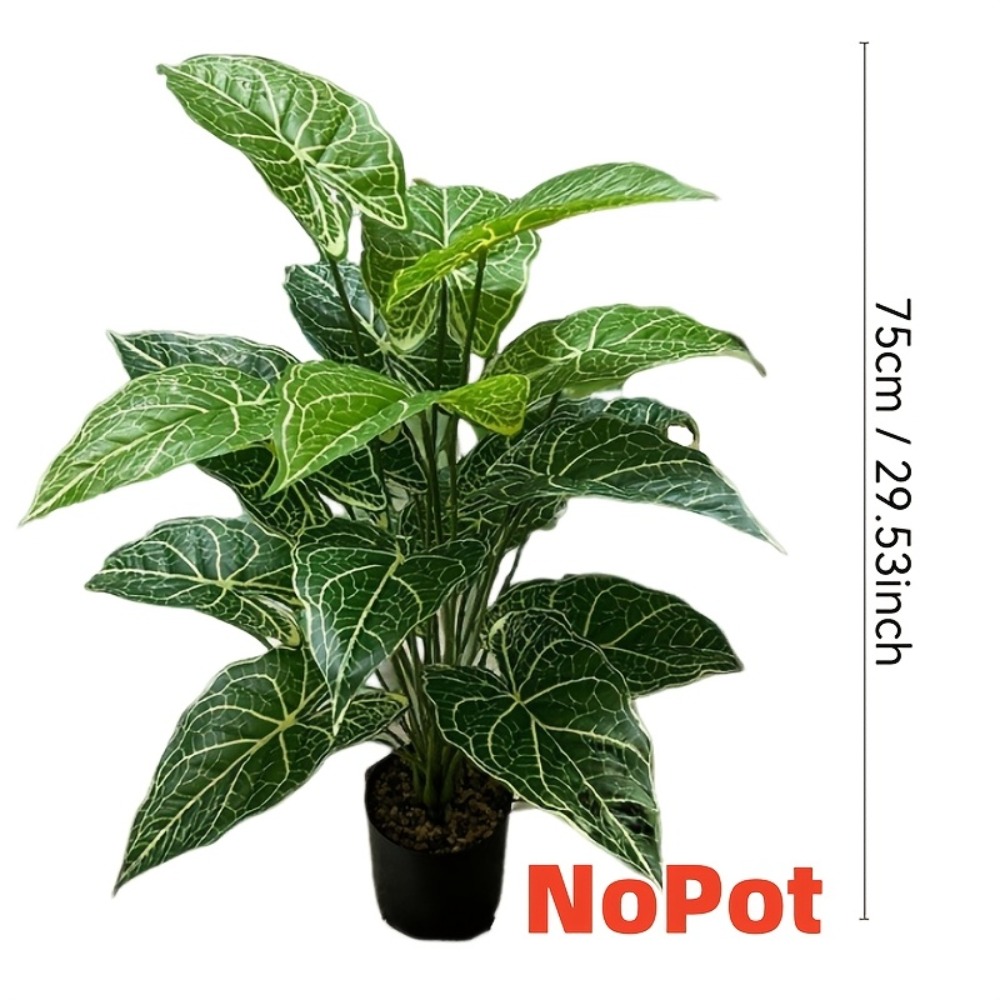 1 unidad de 24 hojas artificia - Monstera Adansonii reseña y precio